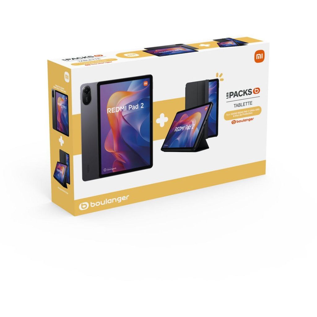 Xiaomi Redmi Pad 2 128GB Tablet Bundle