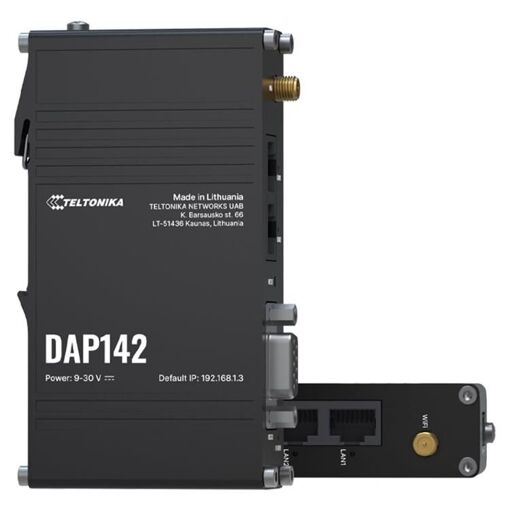 Punto de acceso inalámbrico Teltonika - Industrial - 100 Mb LAN, PPP, WiFi