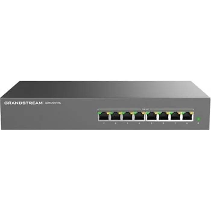 Grandstream Unmanaged Network Switch - IPG-GWN7701PA - 16-Port - Green Technology - QoS