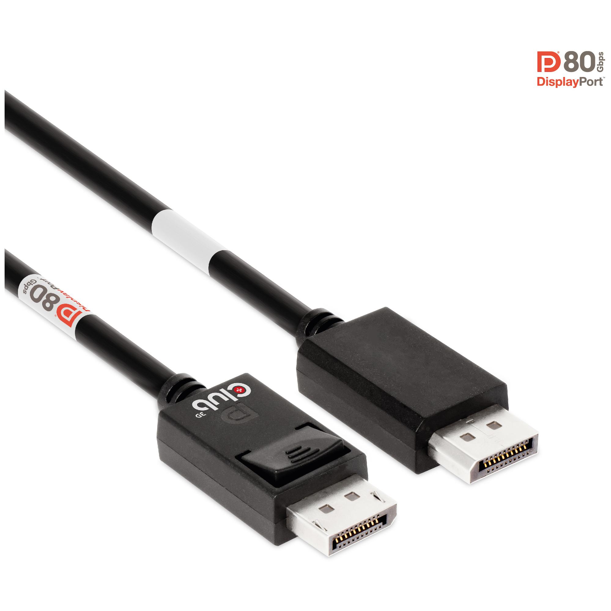 Club 3D DisplayPort Cable - 1.2m Black