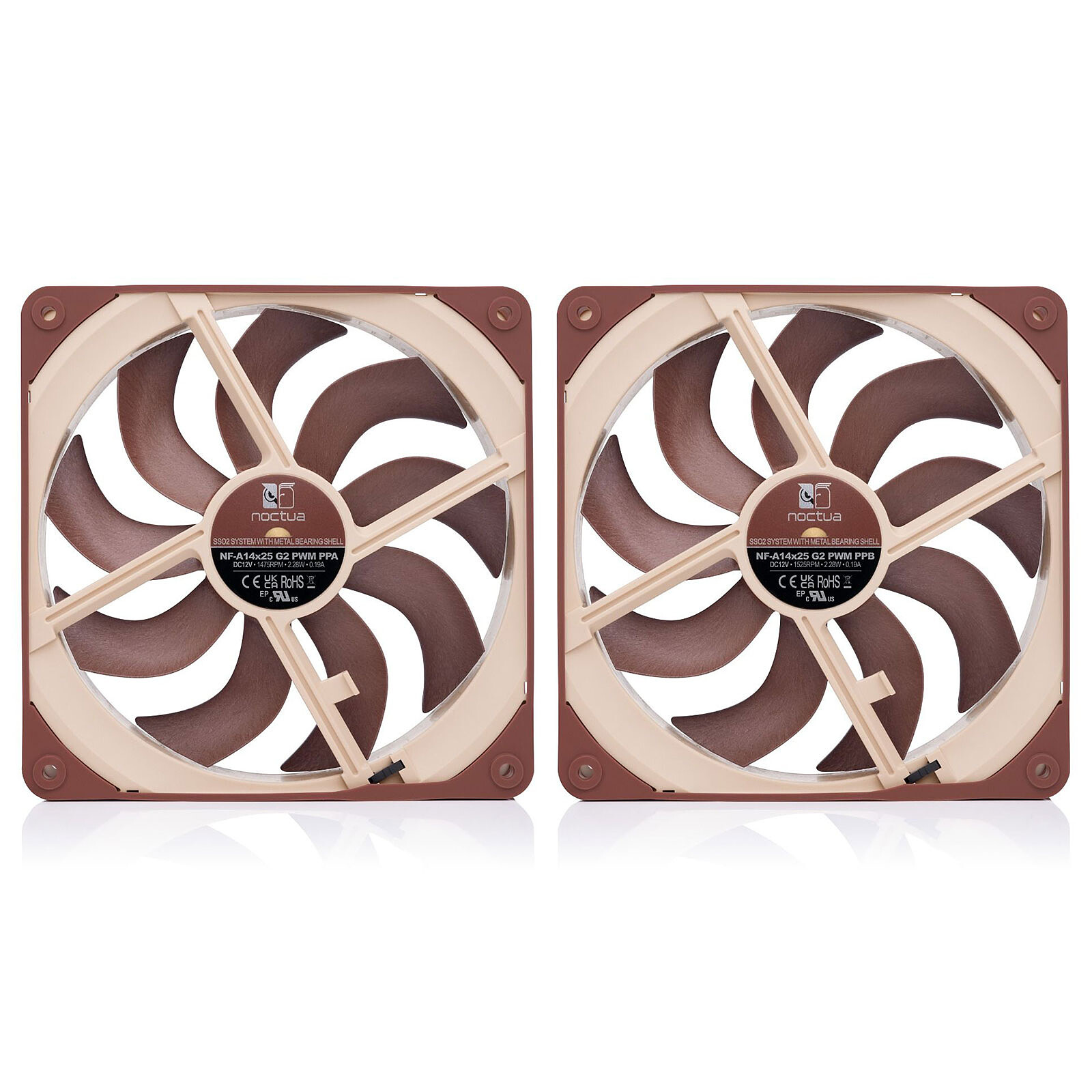 Noctua NF-A14x25 G2 PWM Sx2-PP 