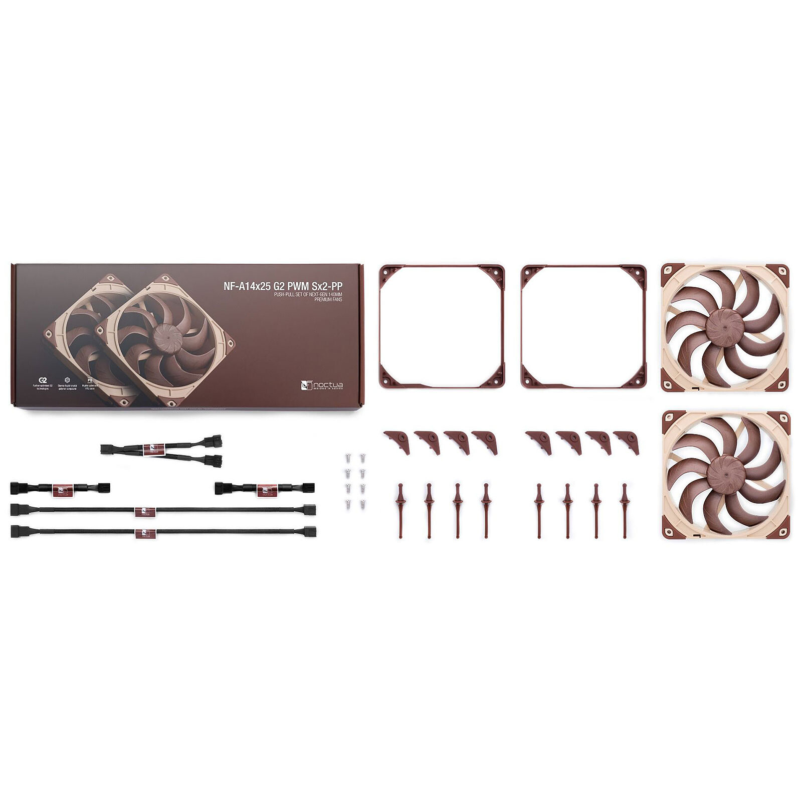 Noctua NF-A14x25 G2 PWM Sx2-PP 