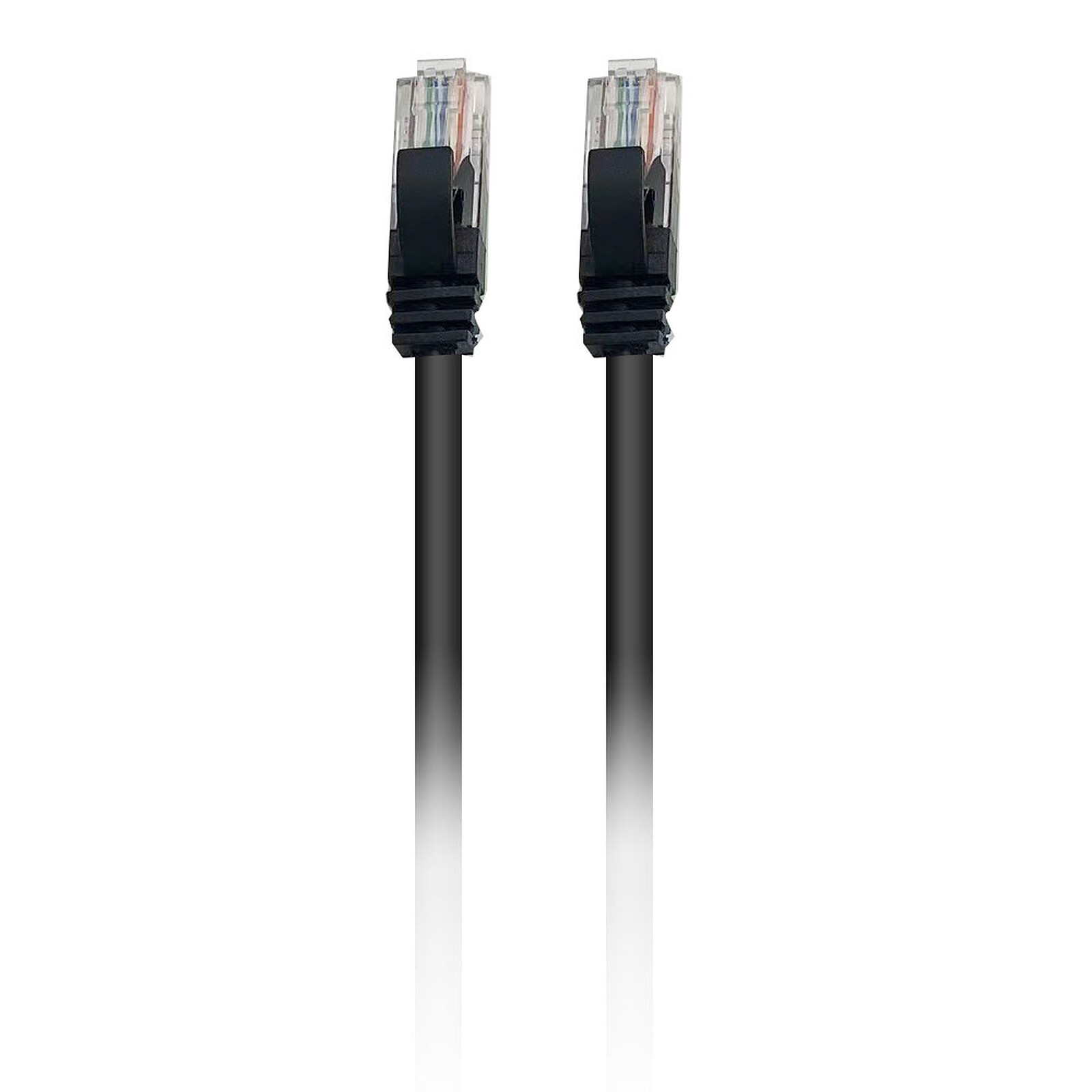 Textorm RJ45 CAT 6 UTP cable - male/male - 5 m - Black