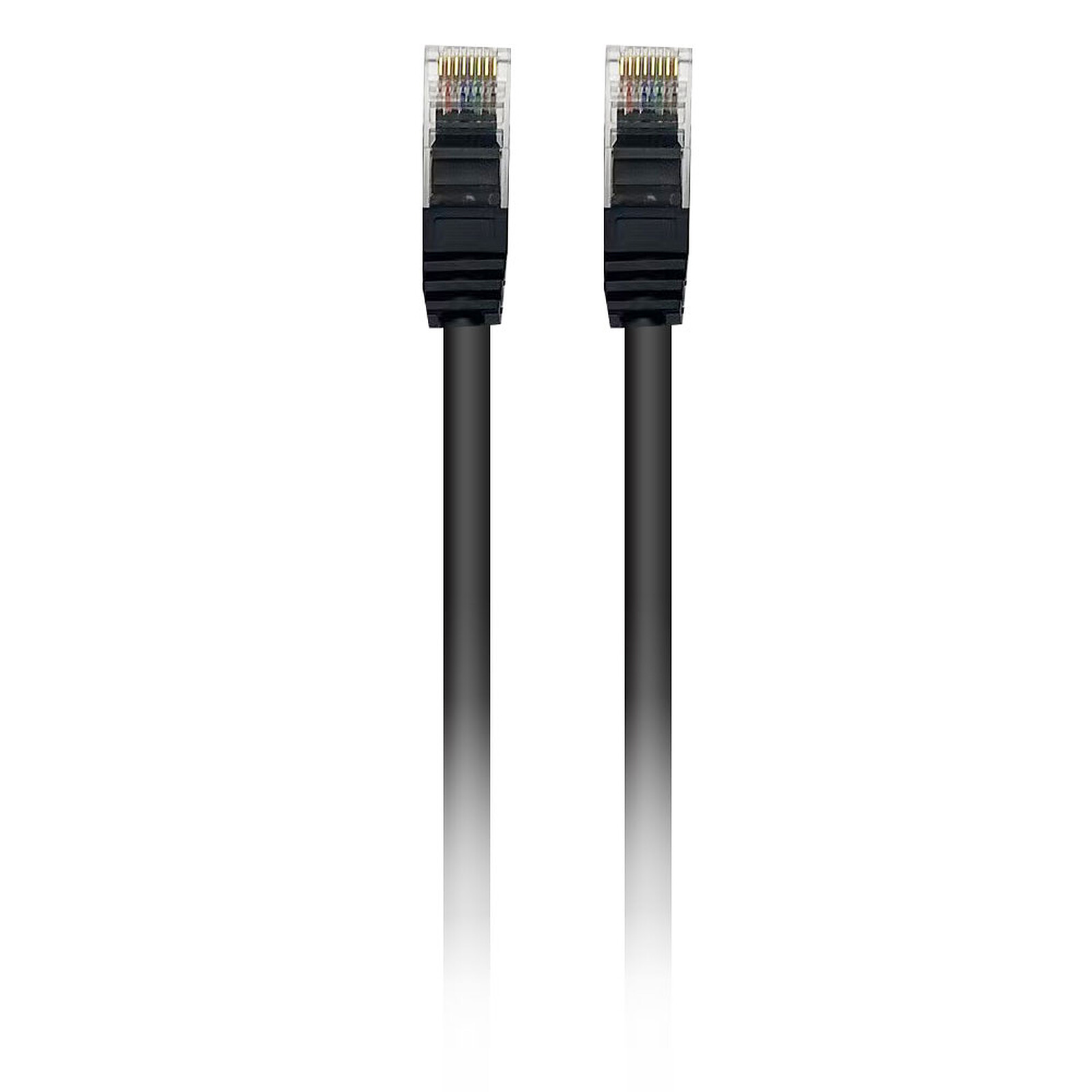 Textorm RJ45 CAT 6 UTP cable - male/male - 5 m - Black
