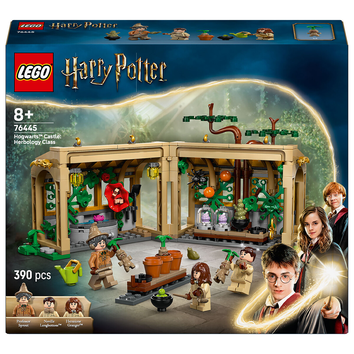 LEGO Harry Potter 76445 Le Château De Poudlard : Le Cours De Botanique