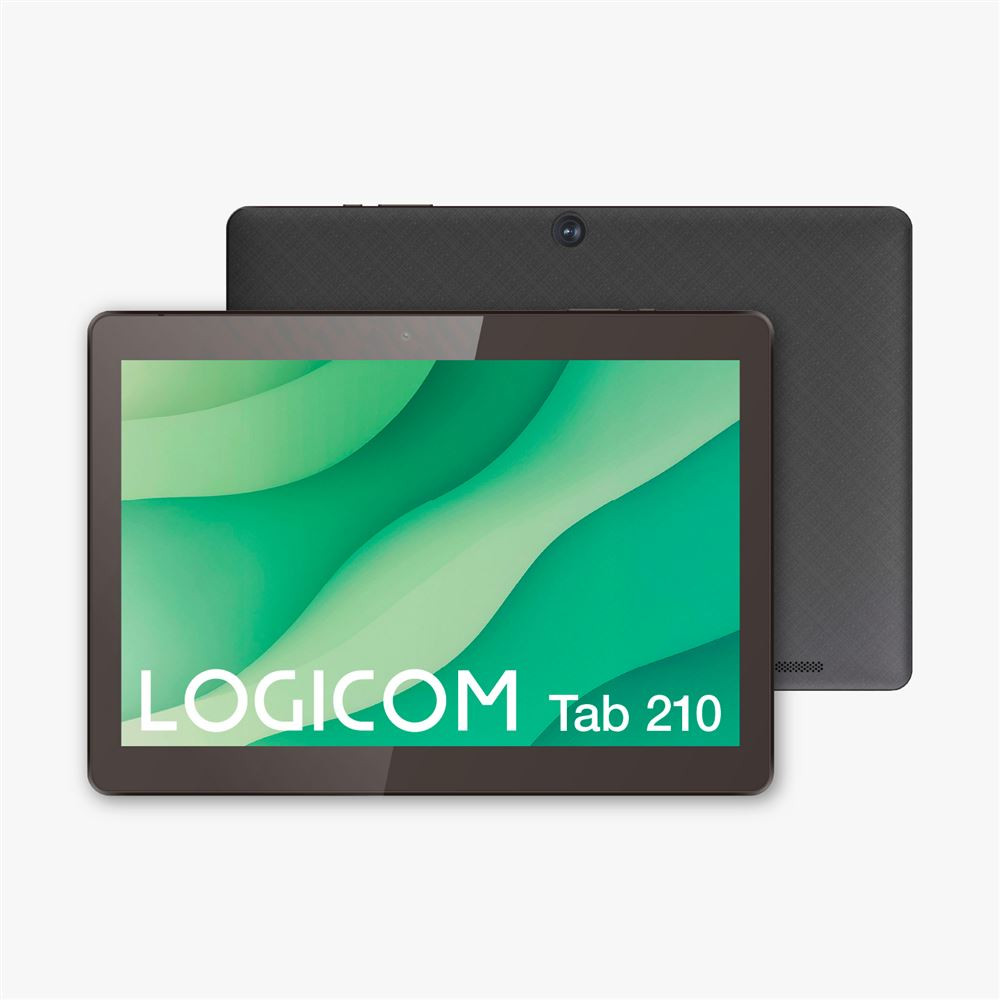 Tableta Logicom Tab 210 de 10,1 pulgadas - 64 GB, Negro