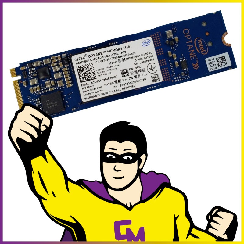 Intel Optane Memory M10 16GB NVMe M.2 SSD