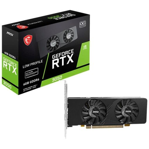 MSI GeForce RTX 3050 LP E 6G OC