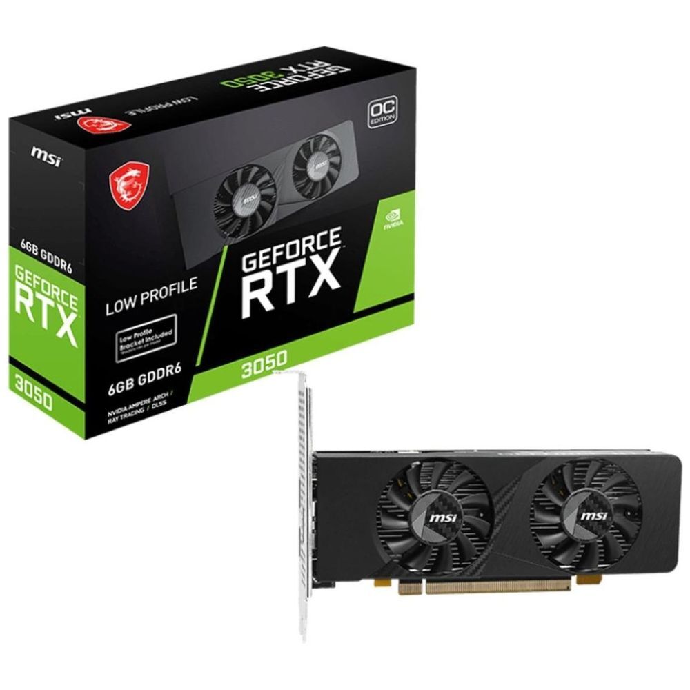 MSI GeForce RTX 3050 LP E 6G OC
