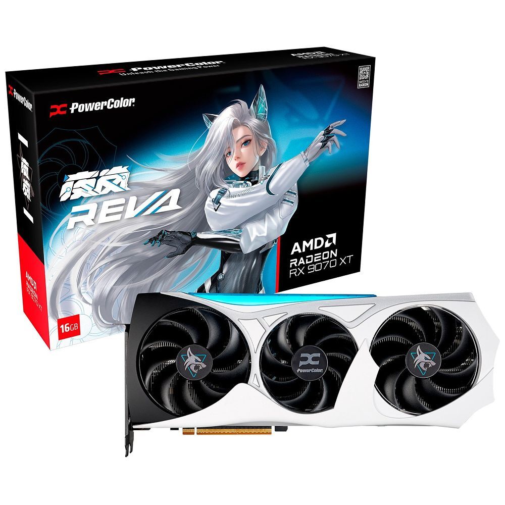 PowerColor RX 9070 XT Hellhound Reva (16GB GDDR6, PCI-Express)