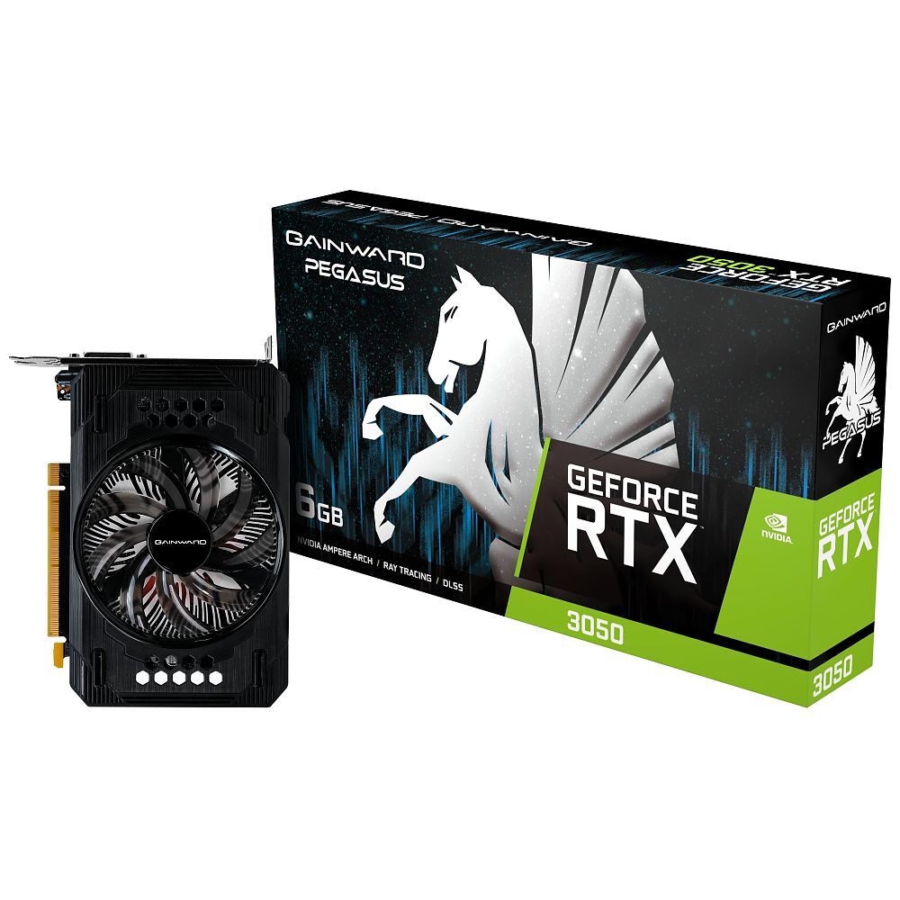 Gainward GeForce RTX 3050 Pegasus, 6GB GDDR6, PCI-Express