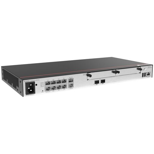 Huawei NetEngine AR720 - 8-Port Router Switch - 1GbE - 2 WAN Ports - Air Cooling - Rack/Wall Mountable