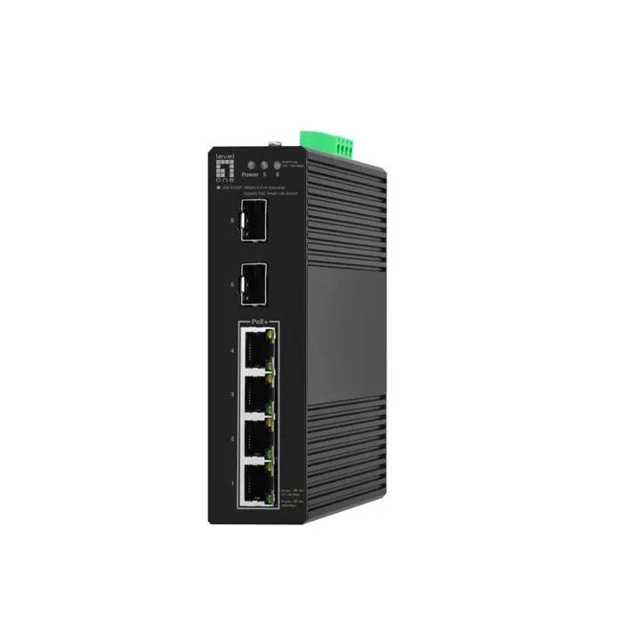 LevelOne IGS-2106P - 6-Port PoE Smart Lite Switch