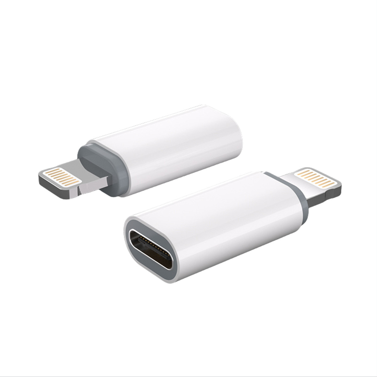 Adaptador INF USB-A a Type-C - Blanco Estilo Apple
