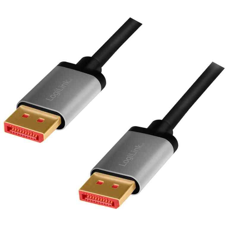 LogiLink DisplayPort 1.4 Cable, Male-Male, 1m