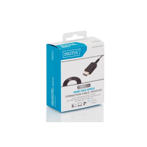 Digitus HighFlex High-Speed HDMI Cable Type C to A