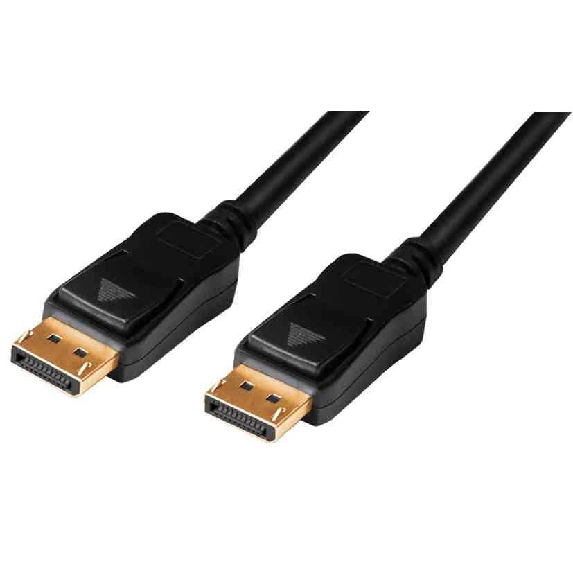 Câble de connexion actif LogiLink DisplayPort, noir, 15 m