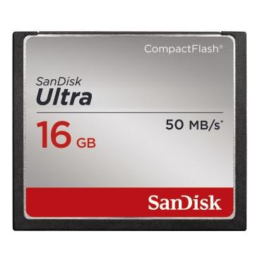 SanDisk 16GB CF Ultra CompactFlash Card
