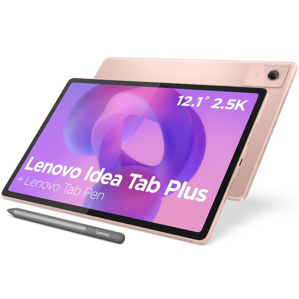 Tablet LENOVO Idea Tab PLUS 12,1', 256 GB, rosa + bolígrafo LENOVO Tab