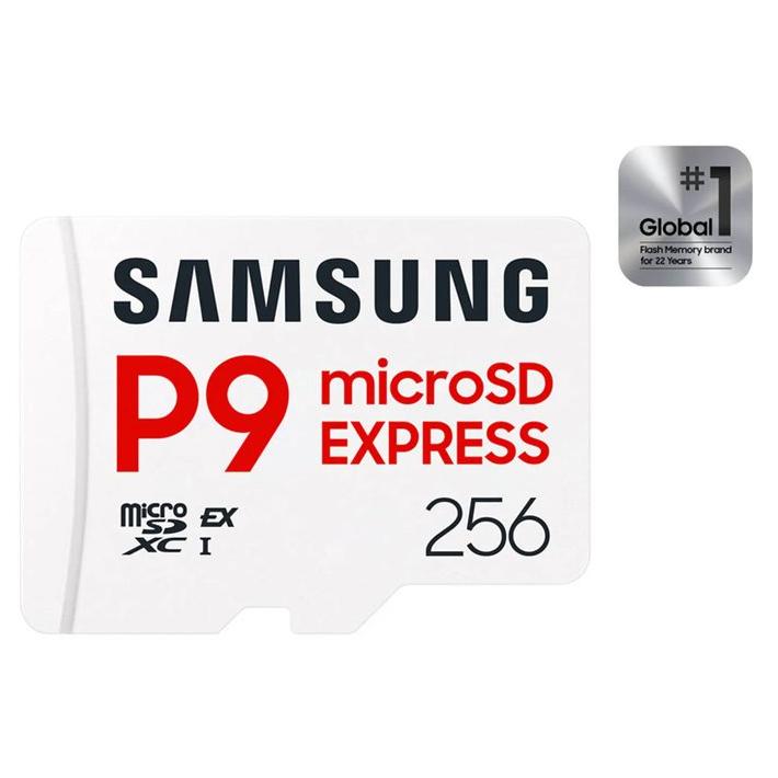 Carte mémoire Samsung P9 Express 256 Go microSDXC - A1 / V30 / UHS-I U3