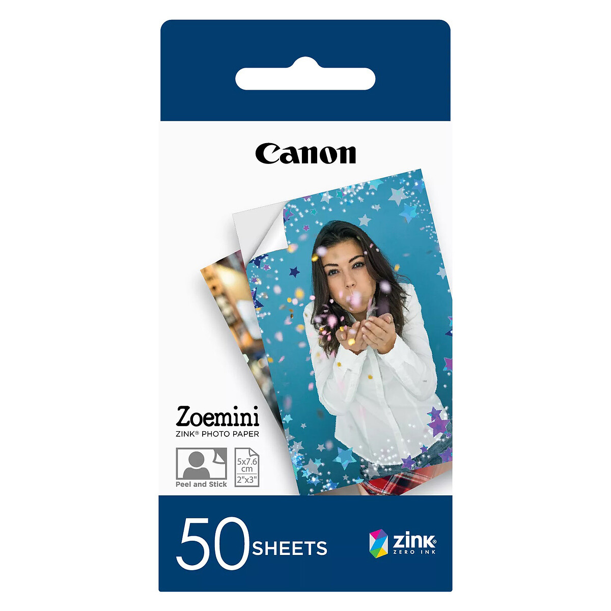 Canon ZINK 50 feuilles de papier photo 5 x 7.6 cm