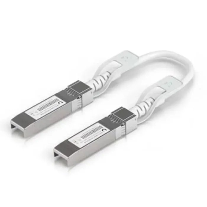 Ubiquiti UniFi 25GBase Direct Attach Cable - SFP28 (M) to SFP28 (M) - 15cm - 4.5mm - White