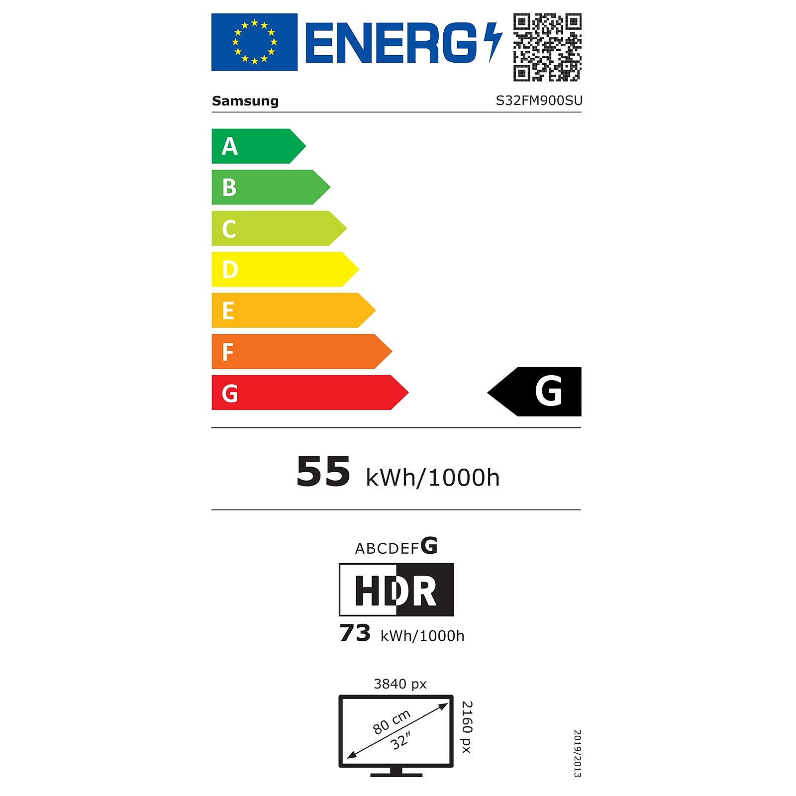 Monitor inteligente Samsung 32'' OLED - M9 S32FM900SU
