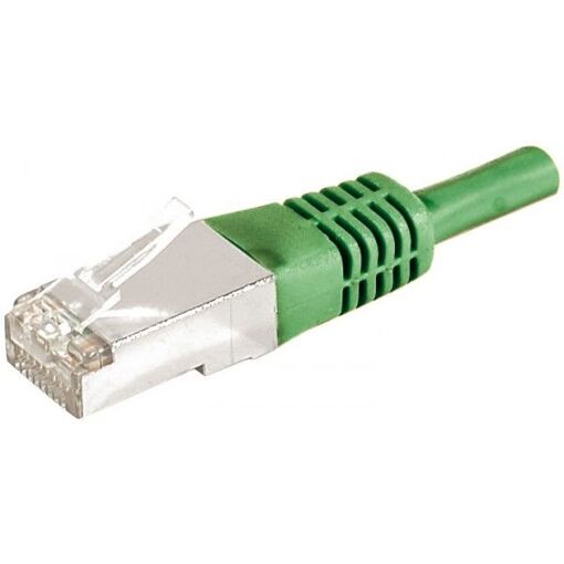 Dexlan - CAT 6a Shielded Twisted Pair Cable - 15m (Green)