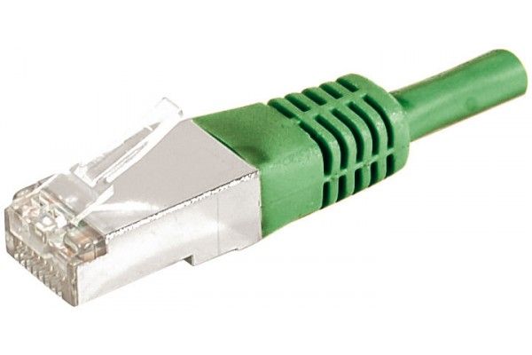 Dexlan RJ45 CAT 6a Patch Cable, Green - 20m