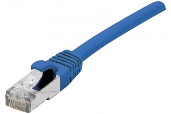 Exertis Connect CAT 6 Shielded Cable, 50 cm, Blue