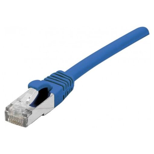Exertis Connect CAT 6 Shielded Cable, 50 cm, Blue