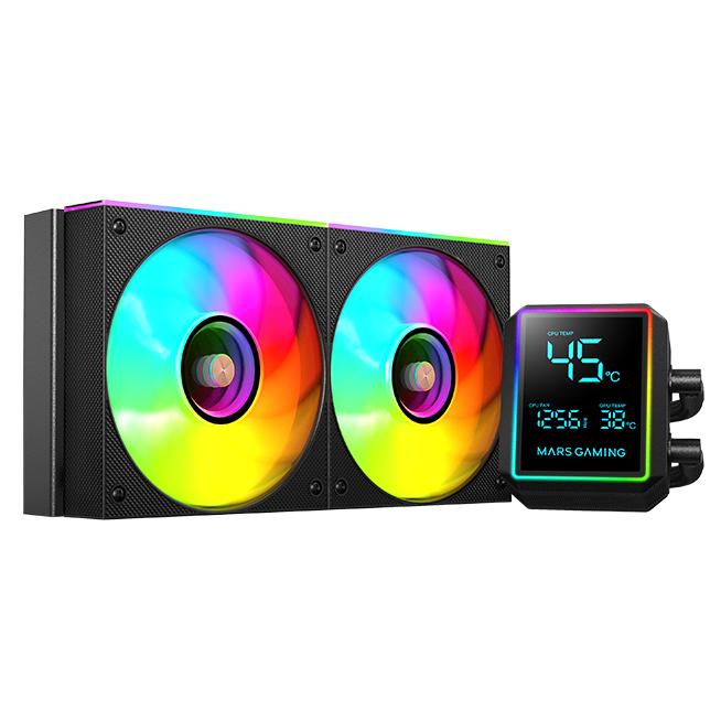 Mars Gaming ML-LCDPRO240 12cm Liquid Cooling Kit - Black