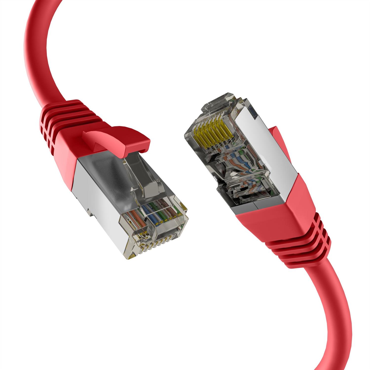 EFB Cable Patch CAT8.1 Red 0.25m RJ45 S/FTP PIMF