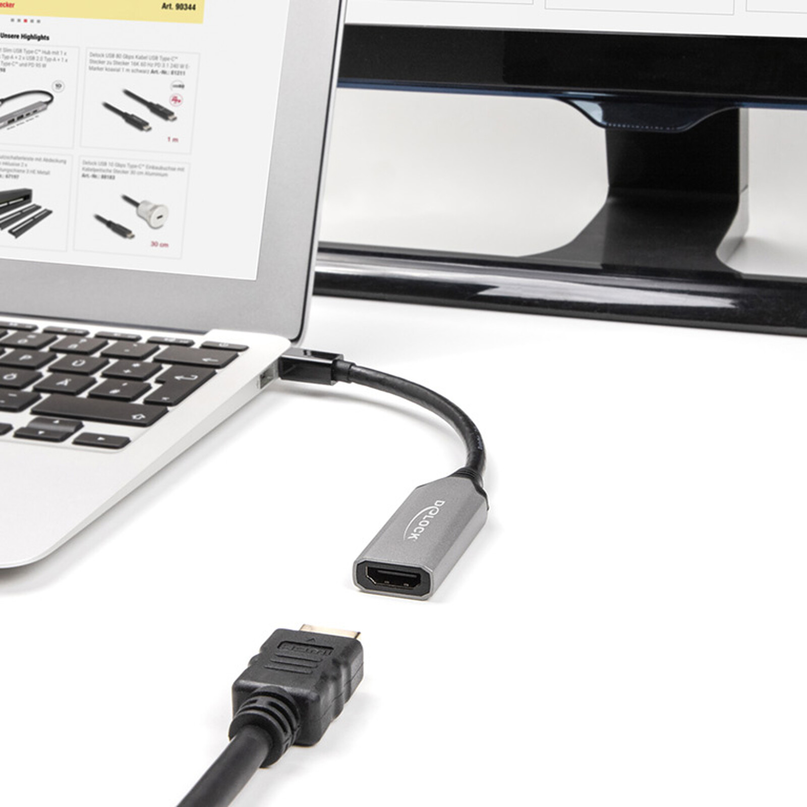 DeLock Mini DisplayPort to HDMI 8K Adapter - M/F