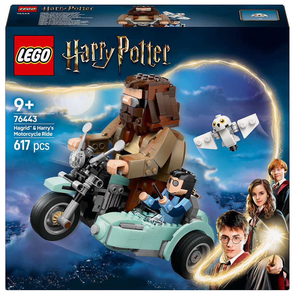 LEGO Harry Potter 76443 La Balade en Moto de Hagrid et Harry