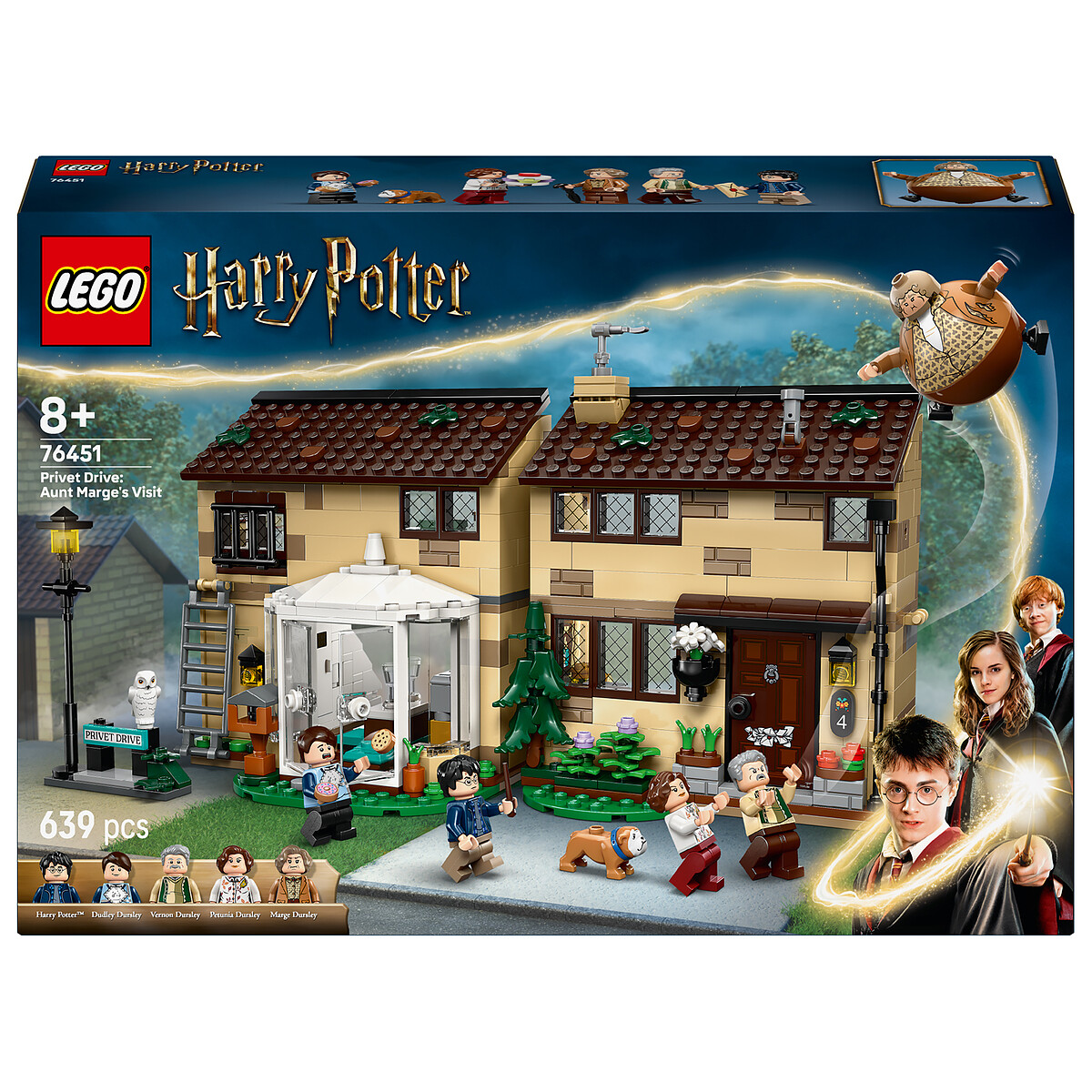 LEGO Harry Potter 76451 Privet Drive : La Visite De Tante Marge