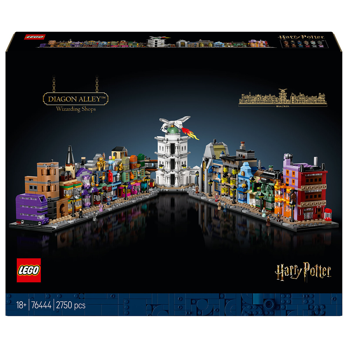 LEGO Harry Potter 76444 Les boutiques magiques du Chemin de Traverse