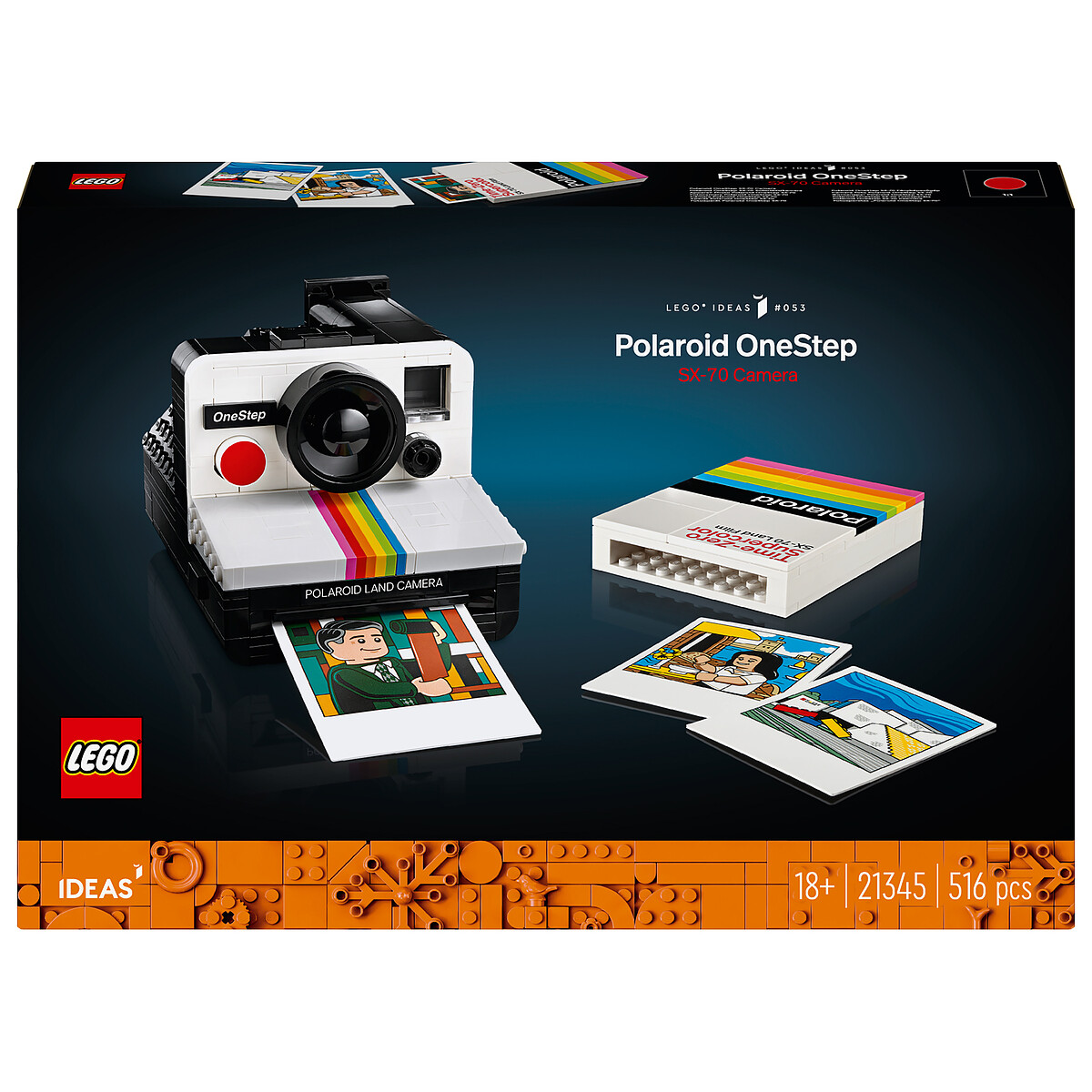 LEGO Ideas 21345 Appareil Photo Polaroid OneStep SX-70