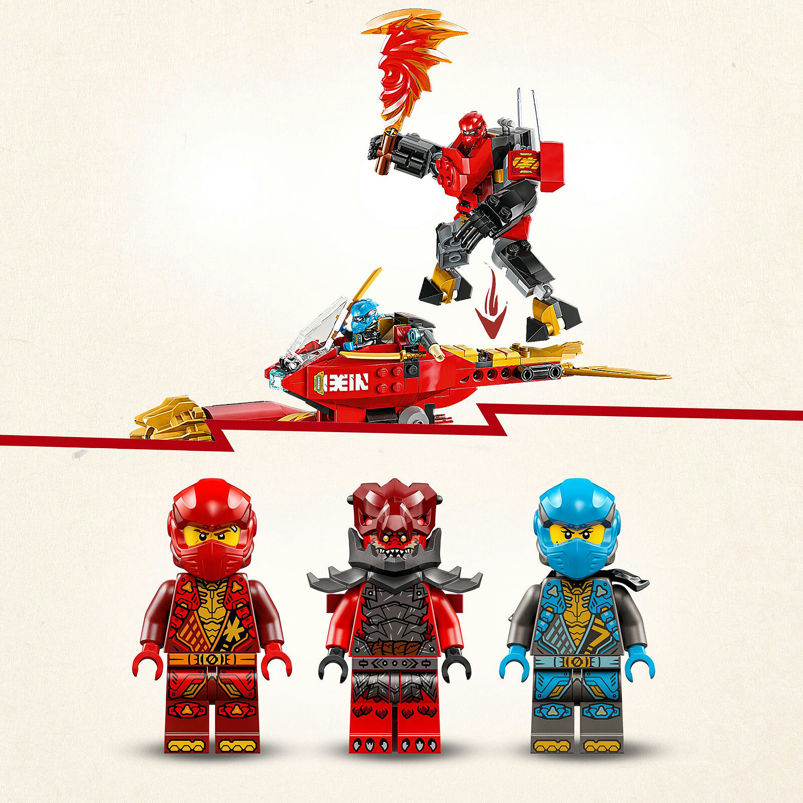 LEGO Ninjago - Vélo-tempête de Kai