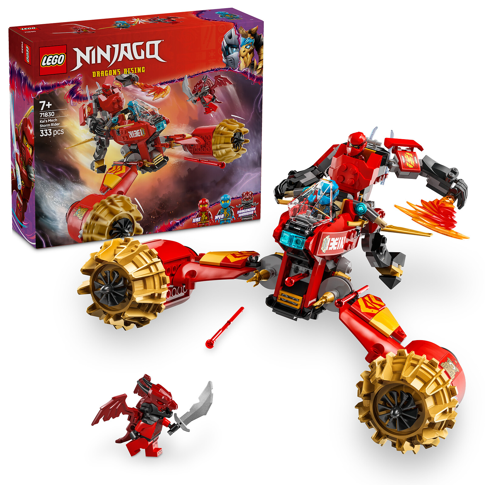 LEGO Ninjago - Vélo-tempête de Kai