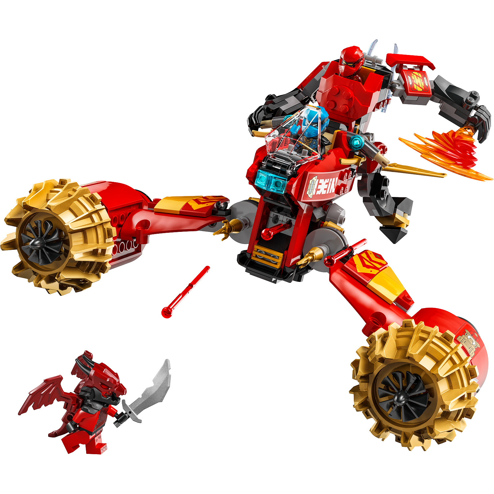 LEGO Ninjago - Vélo-tempête de Kai