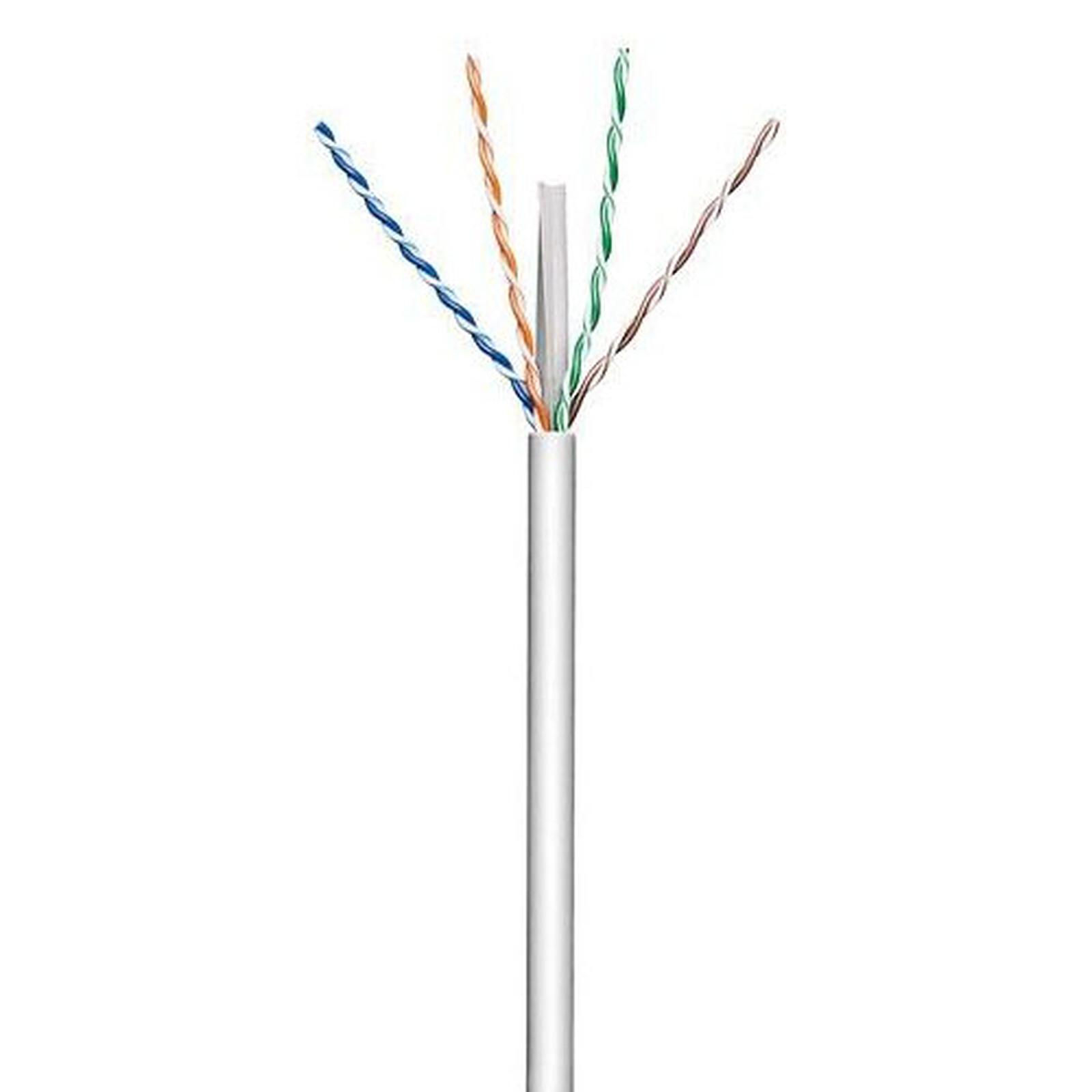 Goobay network cable category 6 U/UTP 305 m (Grey)