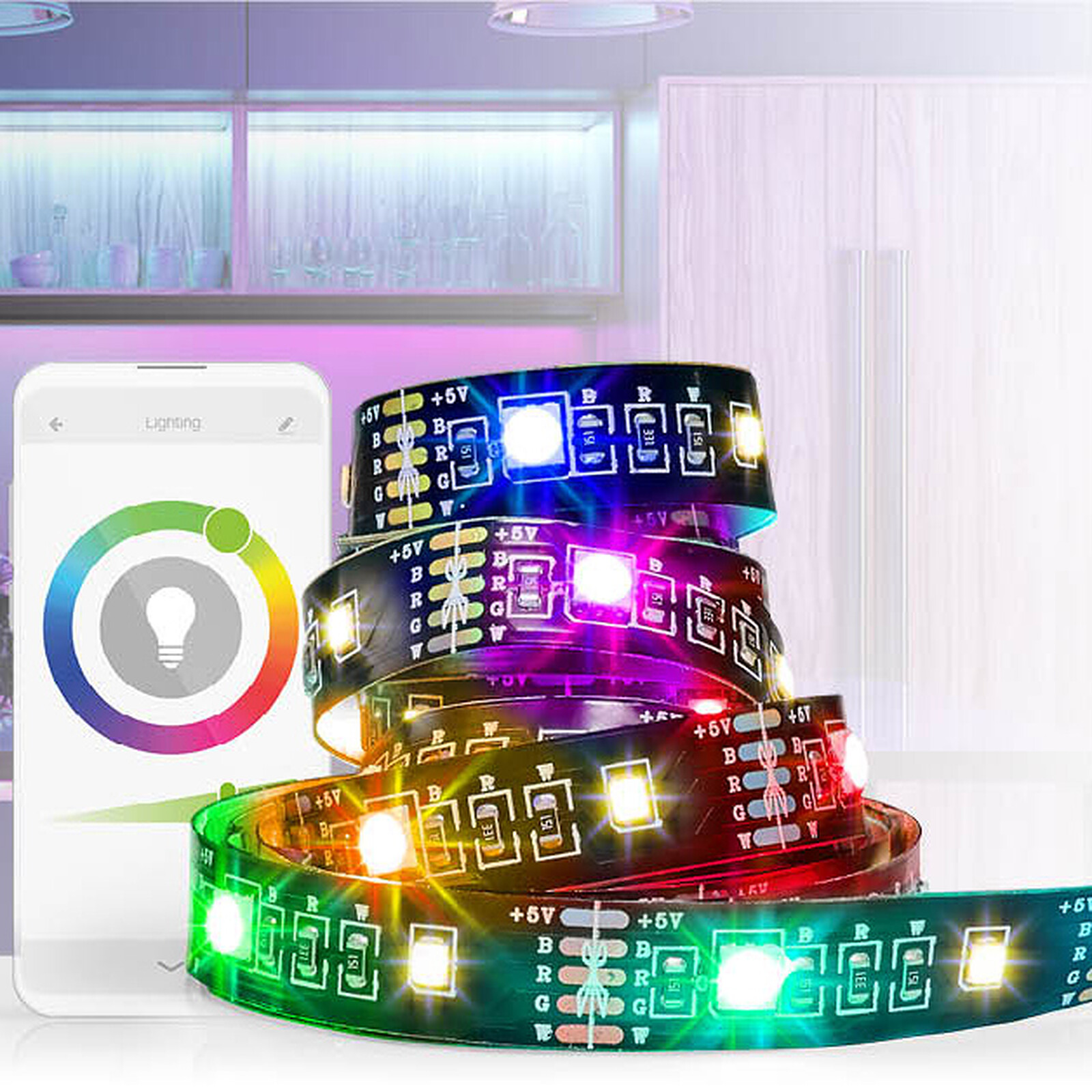 NEDIS SmartLife LED Strip (Full Colour, Bluetooth)