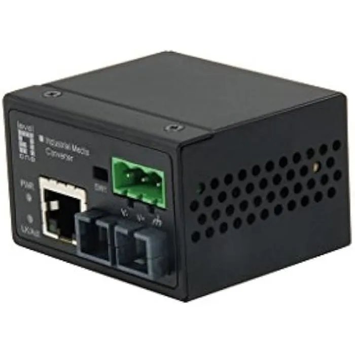 LevelOne Network Adapter Converter - IEC-4301 - 100 Mbit/s - Monomode - Integrated LFP