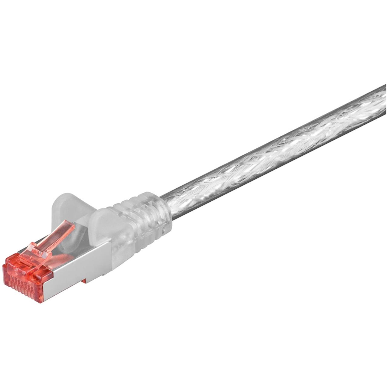 Goobay CAT 6 S/FTP Network Cable, 5m, Transparent