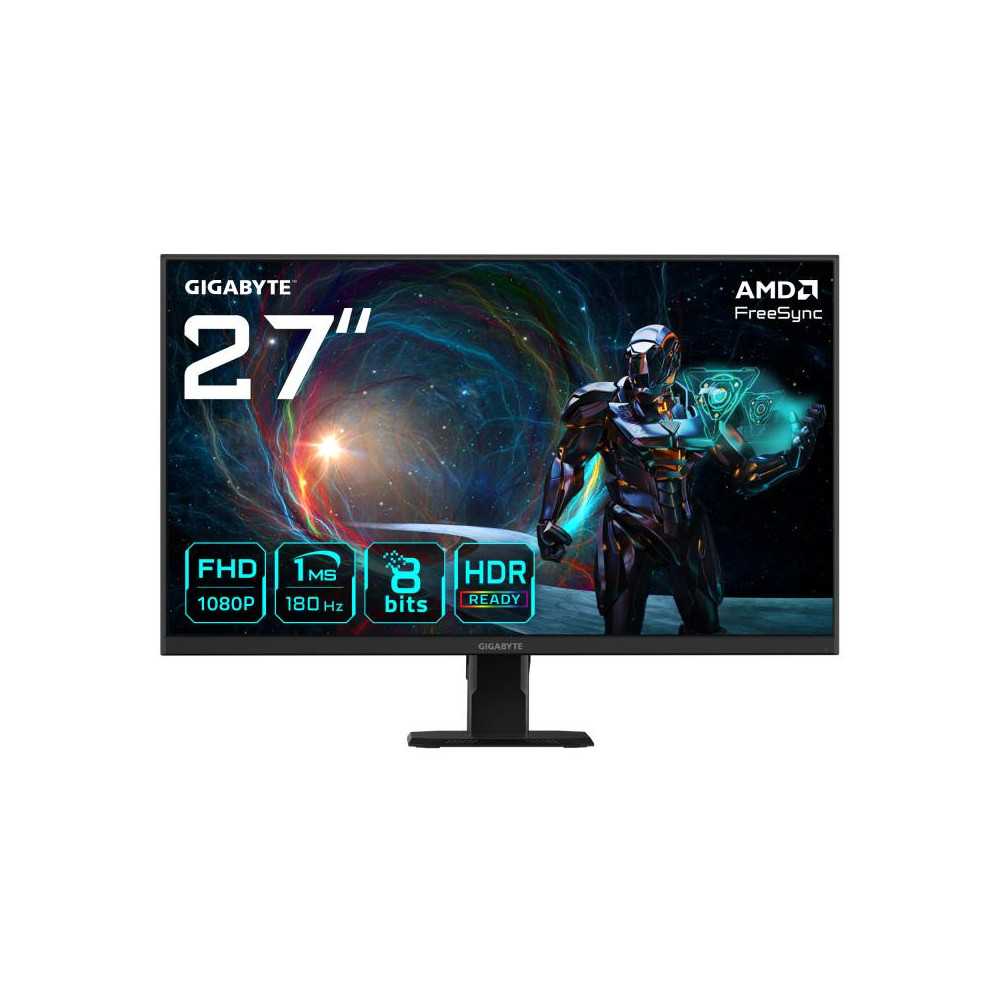 Monitor de juego Gigabyte GS27FA-EK 27 pulgadas 180 Hz Full HD