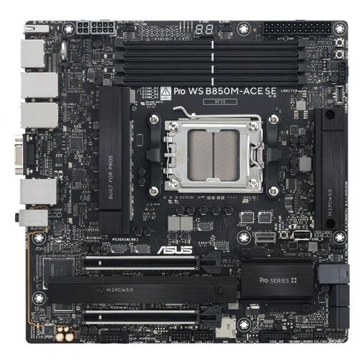 ASUS Pro WS B850M-ACE SE - Tarjeta madre micro ATX con puerto AM5 de AMD