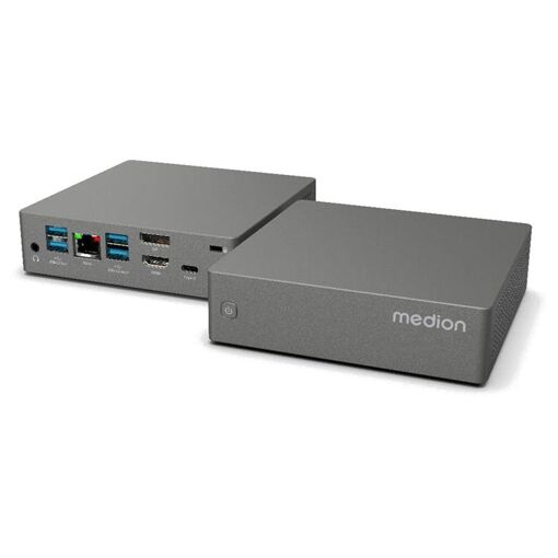 Portátil Medion S06, i5-1335U, 8GB RAM, 256GB SSD, Gris