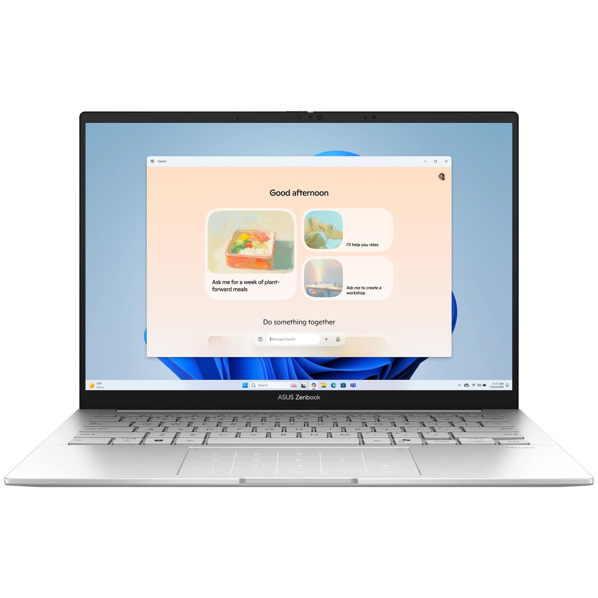 ASUS ZenBook 14 UX3405CA-QL691X - 14" Core i5 2.5GHz 16GB RAM 1TB SSD Silver