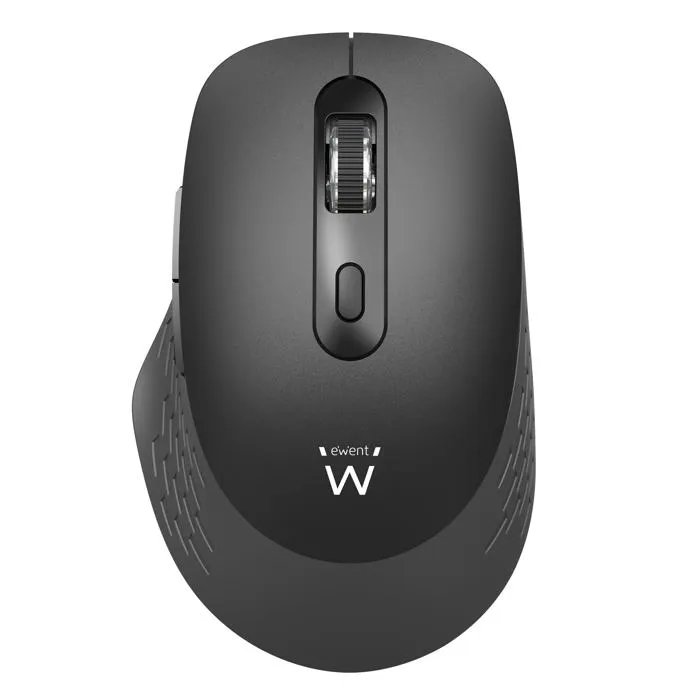 Ewent Multidevice Wireless Mouse - Bluetooth 3.0/5.2, USB-A/USB-C Receiver - EW3243 - Silent Click